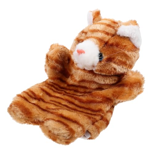 HAWILLOSCH Interaktive Katzenhandpuppe Für Kinder, Plüschtierspielzeug Zum Geschichtenerzählen, Rollenspiel HAWILLOSCH Interaktive Katzenhandpuppe Für Kinder, Plüschtierspielzeug Zum Geschichtenerzählen, Rollenspiel von HAWILLOSCH