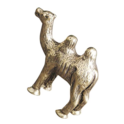 HAWILLOSCH Gold Home Decor Kamel Figur Wohnzimmer Tisch Messing Kamel Statue von HAWILLOSCH