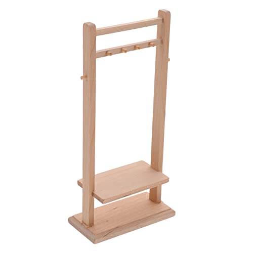 HAWILLOSCH Kleiderbügel für Puppen Robuster Puppenkleiderhalter aus Hochwertigem Material für Puppenhaus Dekoration Teiliges für Puppenkleidung Ergänzung HAWILLOSCH Kleiderbügel für Puppen Robuster Puppenkleiderhalter aus Hochwertigem Material für Puppenhaus Dekoration Teiliges für Puppenkleidung Ergänzung von HAWILLOSCH