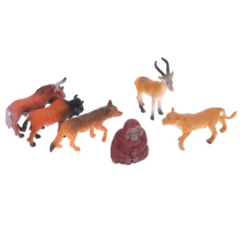 HAWILLOSCH Lebendige Afrikanische Tiermodelle 6-teiliges Tierspielzeug Aus Kunstharz Kreative Dekorationen Für Jungen Mädchen Und Erwachsene HAWILLOSCH Lebendige Afrikanische Tiermodelle 6-teiliges Tierspielzeug Aus Kunstharz Kreative Dekorationen Für Jungen Mädchen Und Erwachsene von HAWILLOSCH