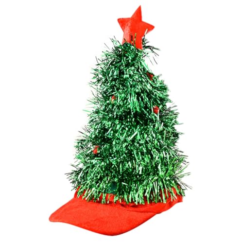 HAWILLOSCH Lebendige Weihnachtsbaummütze für Erwachsene Weihnachtsmütze für Erwachsene Niedliche Weihnachtspartymütze für Festivals HAWILLOSCH Lebendige Weihnachtsbaummütze für Erwachsene Weihnachtsmütze für Erwachsene Niedliche Weihnachtspartymütze für Festivals von HAWILLOSCH