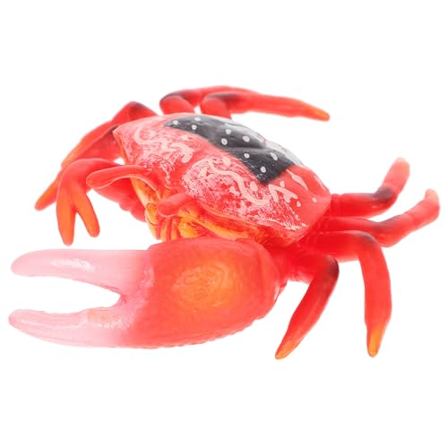 HAWILLOSCH Meerestiermodell für kinderspielzeug Geburtstagsgeschenke Toys Spielset Simulation Krabbe künstliche Kunstkrabbe kreative krabbe Plastik von HAWILLOSCH