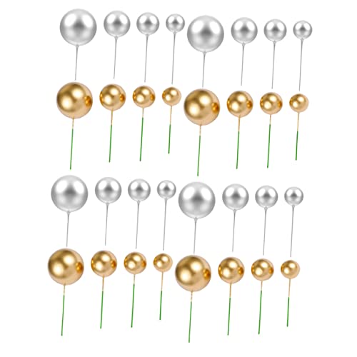 HAWILLOSCH Mini Ball Tortendeko Runde Ball Cupcake Picks Dekorative Toppers Für Geburtstagskuchen Valentinstag Kuchen Dekorationen Und 2/25/3/4cm HAWILLOSCH Mini Ball Tortendeko Runde Ball Cupcake Picks Dekorative Toppers Für Geburtstagskuchen Valentinstag Kuchen Dekorationen Und 2/25/3/4cm von HAWILLOSCH