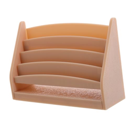 HAWILLOSCH Puppenhaus-möbelset Mini-bücherregal Für Winzige Puppenhaus-bücher Und Zeitschriften Präsentationsständer HAWILLOSCH Puppenhaus-möbelset Mini-bücherregal Für Winzige Puppenhaus-bücher Und Zeitschriften Präsentationsständer von HAWILLOSCH
