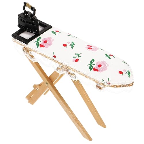 HAWILLOSCH Mini Bügeleisen für Puppenhaus Dekoration Realistisches Miniaturspielzeug aus Stabilen Materialien für Mikrolandschaften und Desktop Dekoration Perfektes Zubehör HAWILLOSCH Mini Bügeleisen für Puppenhaus Dekoration Realistisches Miniaturspielzeug aus Stabilen Materialien für Mikrolandschaften und Desktop Dekoration Perfektes Zubehör von HAWILLOSCH