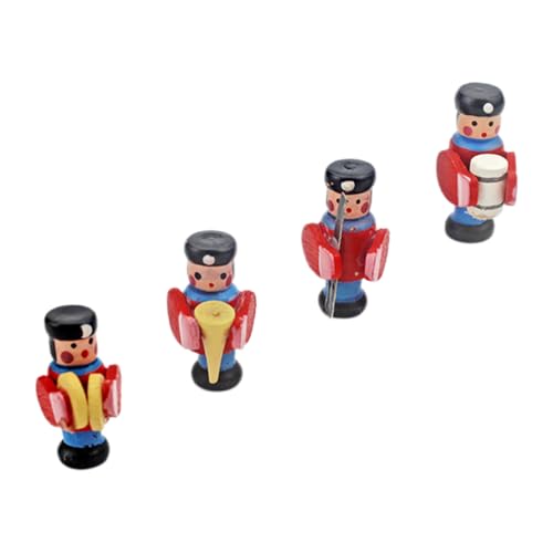HAWILLOSCH Mini Drum Decor Holz Miniatur Drummer Figur für Puppenhaus Zubehör Kreatives Montessori für Miniatur Landschaften und Heimdekoration HAWILLOSCH Mini Drum Decor Holz Miniatur Drummer Figur für Puppenhaus Zubehör Kreatives Montessori für Miniatur Landschaften und Heimdekoration von HAWILLOSCH