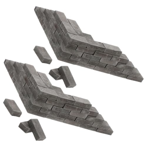 HAWILLOSCH Mini Ziegelsteine Für Miniatur Landschaften Kleine Ziegel Für Sandkasten BAU Puppenhaus Deko Und Gartenornamente Ideal Für Kreative Bastelprojekte HAWILLOSCH Mini Ziegelsteine Für Miniatur Landschaften Kleine Ziegel Für Sandkasten BAU Puppenhaus Deko Und Gartenornamente Ideal Für Kreative Bastelprojekte von HAWILLOSCH
