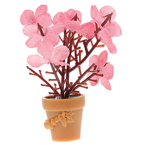 HAWILLOSCH Miniatur Blumendekoration Für Puppenhaus Robuste Mini Vase Mit Rosafarbenen Blumen Ideal Für Kindergeburtstagsfeiern Und Als Minihaus Dekoration Puppenhaus Zubehör HAWILLOSCH Miniatur Blumendekoration Für Puppenhaus Robuste Mini Vase Mit Rosafarbenen Blumen Ideal Für Kindergeburtstagsfeiern Und Als Minihaus Dekoration Puppenhaus Zubehör von HAWILLOSCH