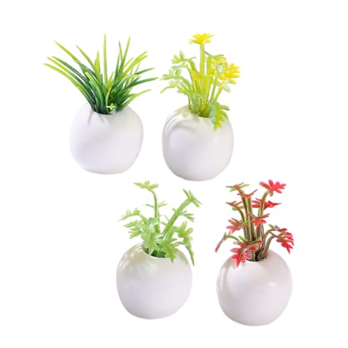 HAWILLOSCH Bonsai Miniatur Topfpflanzen Für Tiny House Decor Landschaft Ornament von HAWILLOSCH