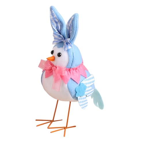 HAWILLOSCH Osterpuppe Easter Egg Decoration Ostern ostertischdekoration für Ostern ostegeschenke Tierspielzeug für süße Kuscheltiere Tiere Plüschpuppe PP Baumwolle von HAWILLOSCH
