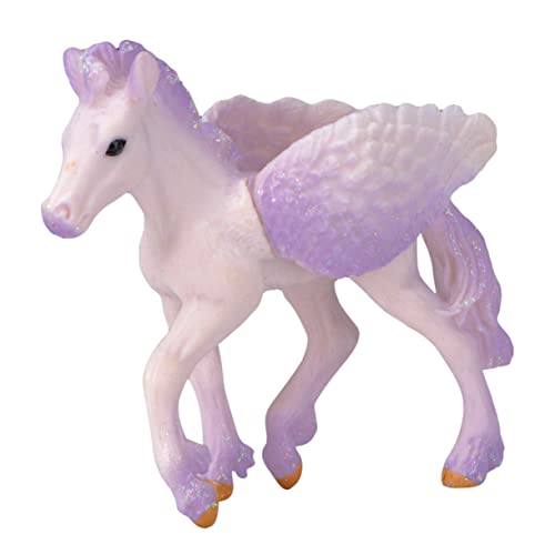 HAWILLOSCH Pegasus-Einhorn-Modell Tiermodell PVC Weiß von HAWILLOSCH