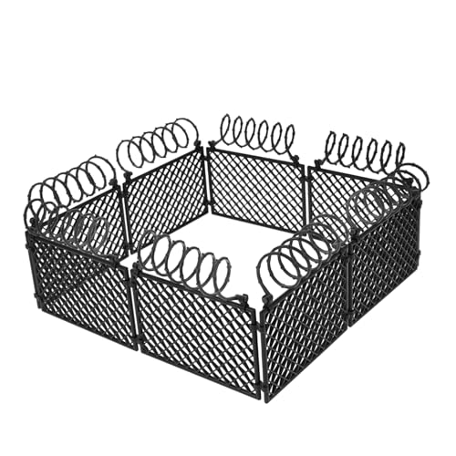 HAWILLOSCH Plastik Miniaturzaun für DIY Micro Landschaft Schutzzaun Modell Boys Mini Fence Schwarz für Militärische Szenen und Zubehör HAWILLOSCH Plastik Miniaturzaun für DIY Micro Landschaft Schutzzaun Modell Boys Mini Fence Schwarz für Militärische Szenen und Zubehör von HAWILLOSCH