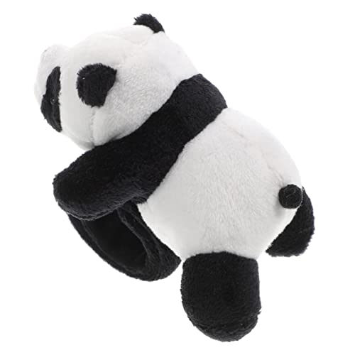 HAWILLOSCH Plüsch Tier Slap Armband Panda Weiches Stofftier Handgelenk Armband für Perfektes Party für Geburtstagsfeiern Halloween und Mehr Robuste und Langlebige Ausführung von HAWILLOSCH