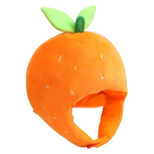 HAWILLOSCH Plüsch-obsthut-kopfbedeckung: Oranger Kostümhut Für Cosplay Und Feiern – Bequeme, Ausgestopfte Orangefarbene Maskeraden-kopfbedeckung HAWILLOSCH Plüsch-obsthut-kopfbedeckung: Oranger Kostümhut Für Cosplay Und Feiern – Bequeme, Ausgestopfte Orangefarbene Maskeraden-kopfbedeckung von HAWILLOSCH