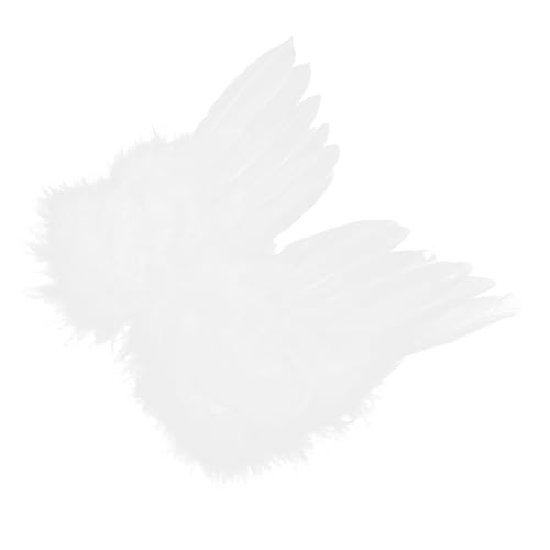 HAWILLOSCH Puppe Mini-flügel Realistisch Zubehör Kleine -engelsflügel Kreativer Puppenengelsflügel Puppen-engelsflügel-Requisiten Entzückender Mini-flügel Feder Weiß HAWILLOSCH Puppe Mini-flügel Realistisch Zubehör Kleine -engelsflügel Kreativer Puppenengelsflügel Puppen-engelsflügel-Requisiten Entzückender Mini-flügel Feder Weiß von HAWILLOSCH