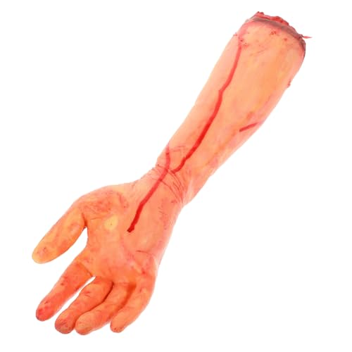 HAWILLOSCH Realistische Halloween Deko Abgetrennter Arm Prop Lebensecht Gebrochener Arm Horror Requisite für Party Haunted House Gruselige Dekoration Spooky Festival Zubehör HAWILLOSCH Realistische Halloween Deko Abgetrennter Arm Prop Lebensecht Gebrochener Arm Horror Requisite für Party Haunted House Gruselige Dekoration Spooky Festival Zubehör von HAWILLOSCH