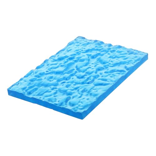 HAWILLOSCH Resin Modellfiguren Basis Mit Realistischem Wellenmuster Einzigartige Wasseroberfläche Themen Deko Für Anime Action Figuren Und Charakterpräsentation von HAWILLOSCH