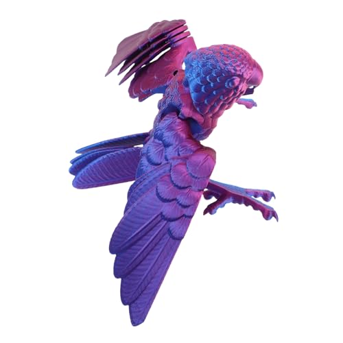 HAWILLOSCH Realistische Vogel -Figur 3D -gedruckte Papageienmodell Spielzeug Flexible Papageienstatue Bewegliche Wings Kinder Artikuliertes Vogelspielzeug Für, Häusliche HAWILLOSCH Realistische Vogel -Figur 3D -gedruckte Papageienmodell Spielzeug Flexible Papageienstatue Bewegliche Wings Kinder Artikuliertes Vogelspielzeug Für, Häusliche von HAWILLOSCH