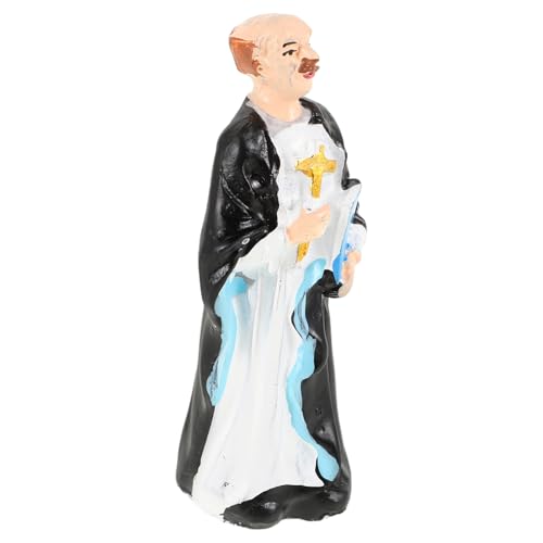 HAWILLOSCH Sandtisch, Mini-Priester-skulptur, Heim-Desktop-Dekoration, Priester-Statue, Sandtisch-Dekoration, Priester-Statue, Priester-Figur, Heim-büro-Statue-Dekoration HAWILLOSCH Sandtisch, Mini-Priester-skulptur, Heim-Desktop-Dekoration, Priester-Statue, Sandtisch-Dekoration, Priester-Statue, Priester-Figur, Heim-büro-Statue-Dekoration von HAWILLOSCH