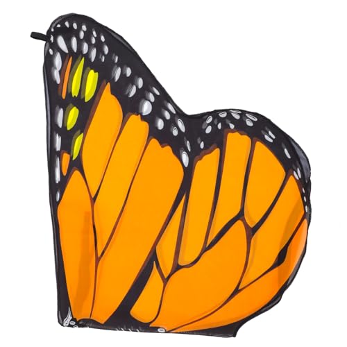 HAWILLOSCH Schmetterlingskostüm Für Schmetterlingsflügel Umhang Für Karneval Fasching Halloween Und Kinderfeste Dekorativem Design Und Leichtem Material HAWILLOSCH Schmetterlingskostüm Für Schmetterlingsflügel Umhang Für Karneval Fasching Halloween Und Kinderfeste Dekorativem Design Und Leichtem Material von HAWILLOSCH