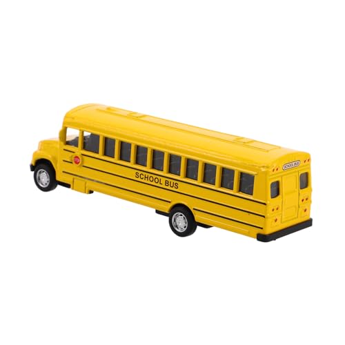 HAWILLOSCH Schulbus Spielzeugmodell Druckguss Metallfahrzeug mit Rückziehmotor Realistisches Design für Lehrreiches Transportfahrzeug für Jungen und Jahren HAWILLOSCH Schulbus Spielzeugmodell Druckguss Metallfahrzeug mit Rückziehmotor Realistisches Design für Lehrreiches Transportfahrzeug für Jungen und Jahren von HAWILLOSCH