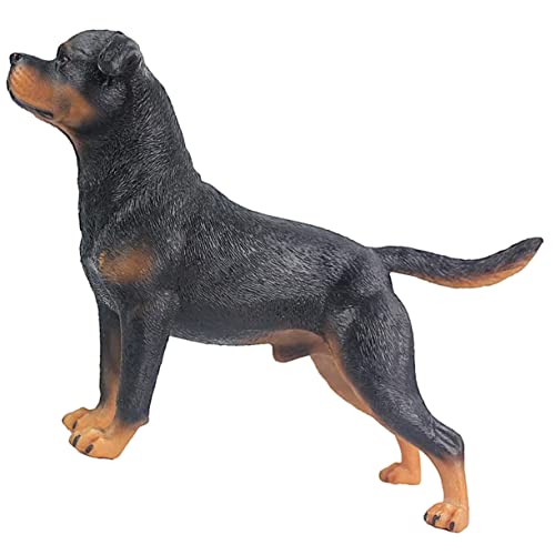 HAWILLOSCH Hundefiguren Für Kleinkinder Rottweiler-hundemodell Stehende Hundestatue Jungen Und Mädchen Hundespielzeug Heimdekoration HAWILLOSCH Hundefiguren Für Kleinkinder Rottweiler-hundemodell Stehende Hundestatue Jungen Und Mädchen Hundespielzeug Heimdekoration von HAWILLOSCH