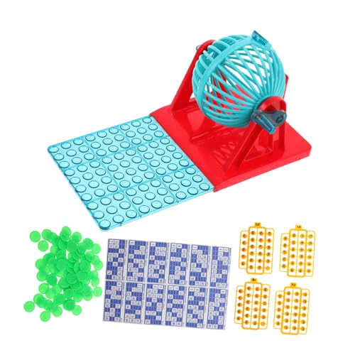 HAWILLOSCH Tisch-Bingo-spielautomat Mit Bällen Für Partyspiele Und Emotionales, Interaktives Spielzeug, Glücksball-zahlenauswahl HAWILLOSCH Tisch-Bingo-spielautomat Mit Bällen Für Partyspiele Und Emotionales, Interaktives Spielzeug, Glücksball-zahlenauswahl von HAWILLOSCH