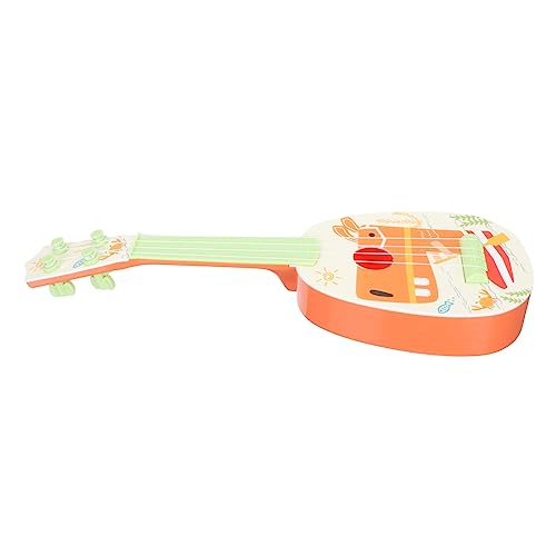 HAWILLOSCH Ukulele Mini Musikinstrument aus Sicherem mit Verstellbaren Saiten für Kleinkinder und Anfänger Fördert Kreatives und Lernen Geschenkidee von HAWILLOSCH