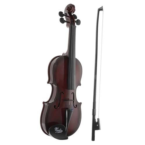 HAWILLOSCH Violine aus Hochwertigem Kunststoff Sicher und Langlebig Pädagogisches Musikspielzeug für Anfänger Glatte Oberfläche Kindgerechtes Design Kreativität und Musikalischem Interesse von HAWILLOSCH