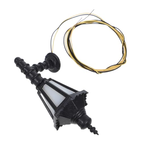 HAWILLOSCH 1:25 Mini Licht Lampe Mit Linie Für Kinder Puppe Simulation Lampe Modell Szene Zubehör von HAWILLOSCH