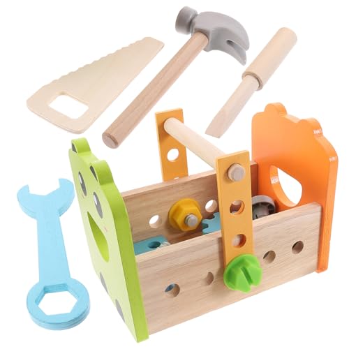 HAWILLOSCH Konstruktionsspielzeug Werkzeugkoffer Für Lernspielzeug Mit Bunten Holzteilen Kreatives Spielzeugset Für Kleinkinder Ideal Für Rollenspiele Und Frühe Bildung Ab 3 Jahren Spielzeuge HAWILLOSCH Konstruktionsspielzeug Werkzeugkoffer Für Lernspielzeug Mit Bunten Holzteilen Kreatives Spielzeugset Für Kleinkinder Ideal Für Rollenspiele Und Frühe Bildung Ab 3 Jahren Spielzeuge von HAWILLOSCH