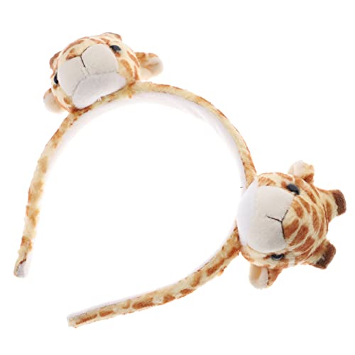 HAWILLOSCH Cartoon Giraffe Stirnband Dschungel Thema Tiere Party Zubehör Cosplay Kostüm HAWILLOSCH Cartoon Giraffe Stirnband Dschungel Thema Tiere Party Zubehör Cosplay Kostüm von HAWILLOSCH