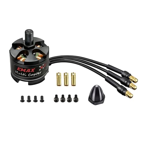 HAWK'S WORK Emax MT2213 Bürstenloser Motor 935KV für F330 F450 F550 X525 DIY-Drohne Multirotor RC-Flugzeugmodelle (CCW*1) von HAWK'S WORK