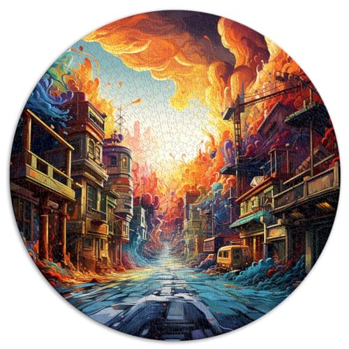 Puzzle für Erwachsene, 1000 Teile, Ribeira, farbenfrohes, kreatives, rundes Puzzle, für Erwachsene und Kinder ab 12 Jahren, Kartonpuzzle, Cartoon-Puzzle. Größe: 67,5 x 67,5 cm Puzzle für Erwachsene, 1000 Teile, Ribeira, farbenfrohes, kreatives, rundes Puzzle, für Erwachsene und Kinder ab 12 Jahren, Kartonpuzzle, Cartoon-Puzzle. Größe: 67,5 x 67,5 cm von HBHGYMA