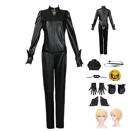 Anime-Rollenspiel-Kostüm MIRACULOUS LADYBUG Ladybug And Cat Noir Cosplay Für Perücken-Kostüm Für Erwachsene, Halloween-Karneval-Party Anime-Rollenspiel-Kostüm MIRACULOUS LADYBUG Ladybug And Cat Noir Cosplay Für Perücken-Kostüm Für Erwachsene, Halloween-Karneval-Party von HBQC