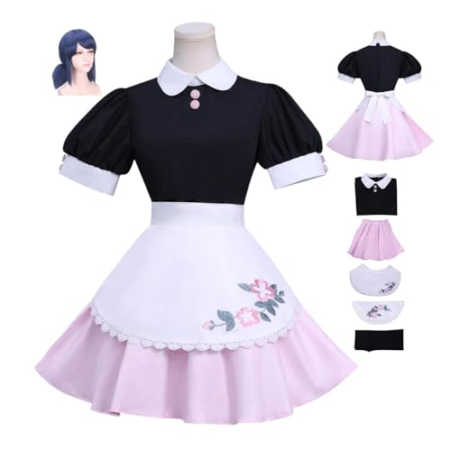 Anime-Rollenspiel-Kostüm MIRACULOUS LADYBUG Marinette Cosplay Für Perücken-Kostüm Für Erwachsene, Halloween-Karneval-Party Anime-Rollenspiel-Kostüm MIRACULOUS LADYBUG Marinette Cosplay Für Perücken-Kostüm Für Erwachsene, Halloween-Karneval-Party von HBQC