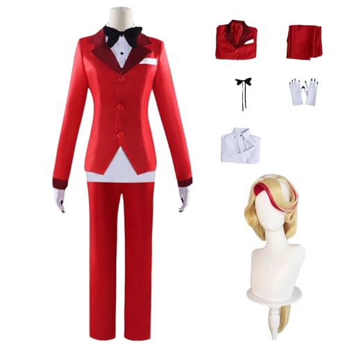 Cosplay Kostüme Charakter Hazbin Hotel Charlie Fancy Dress Up Uniform Outfits für Erwachsene Komplettset Halloween Karneval Party Cosplay Kostüme Charakter Hazbin Hotel Charlie Fancy Dress Up Uniform Outfits für Erwachsene Komplettset Halloween Karneval Party von HBQC