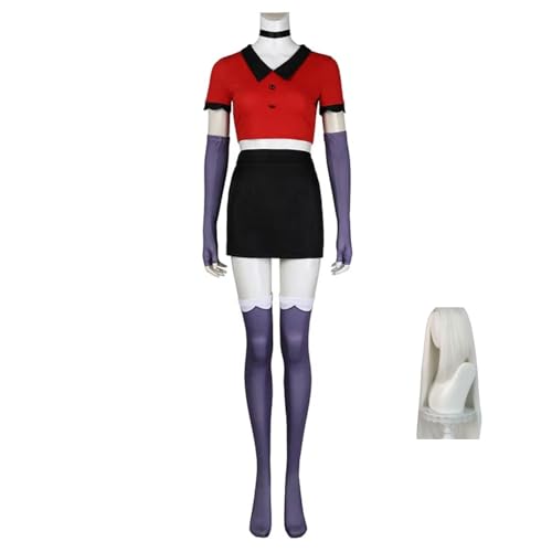 Cosplay Kostüme Charakter Hazbin Hotel Vaggie Fancy Dress Up Uniform Outfits für Erwachsene Komplettset Halloween Karneval Party Cosplay Kostüme Charakter Hazbin Hotel Vaggie Fancy Dress Up Uniform Outfits für Erwachsene Komplettset Halloween Karneval Party von HBQC