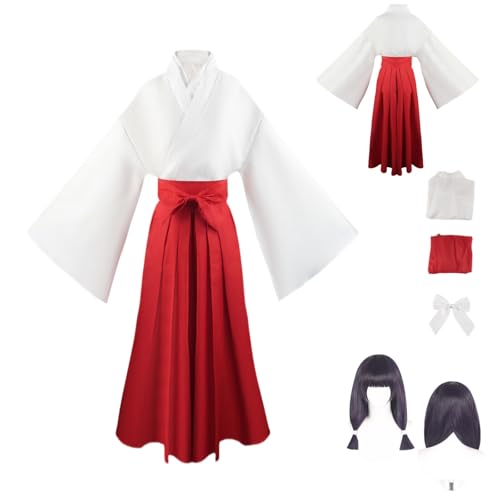 HBQC Anime Cosplay Kostüm Jujutsu Kaisen Iori Utahime voll Set Perücke Set Erwachsene Halloween Karneval Party HBQC Anime Cosplay Kostüm Jujutsu Kaisen Iori Utahime voll Set Perücke Set Erwachsene Halloween Karneval Party von HBQC