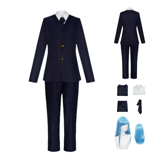 HBQC Anime Cosplay Kostüm Jujutsu Kaisen Satoru Mikazukifull Set Perücke Set Erwachsene Halloween Karneval Party HBQC Anime Cosplay Kostüm Jujutsu Kaisen Satoru Mikazukifull Set Perücke Set Erwachsene Halloween Karneval Party von HBQC
