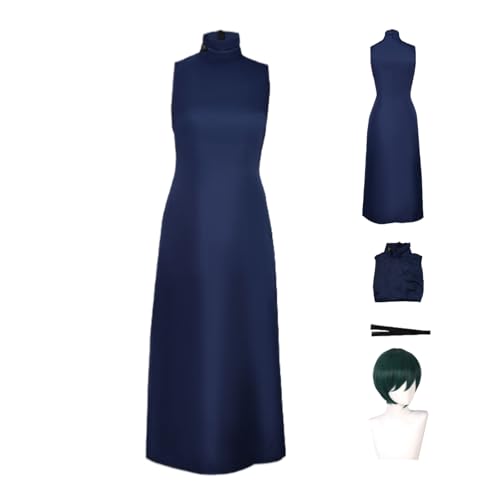 HBQC Anime Cosplay Kostüm Jujutsu Kaisen Satoru Mikazukifull Set Perücke Set Erwachsene Halloween Karneval Party HBQC Anime Cosplay Kostüm Jujutsu Kaisen Satoru Mikazukifull Set Perücke Set Erwachsene Halloween Karneval Party von HBQC
