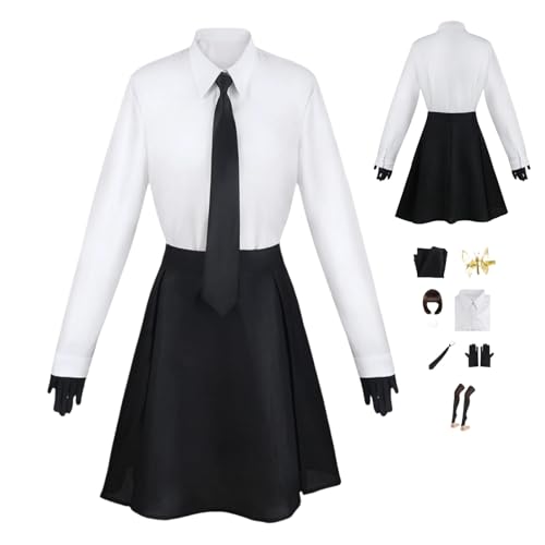 HBQC Anime Rollenspiel Kostüm Bungo Stray Dogs'Akiko YosanocospIay Kostüm Komplettset Perücken Kostüm Erwachsene Fashion Halloween Karneval Party Dress-up von HBQC