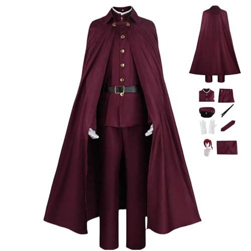 HBQC Anime Rollenspiel Kostüm Bungo Stray Dogs'Ookura TerukocospIay Kostüm Komplettset Perücken Kostüm Erwachsene Fashion Halloween Karneval Party Dress-up von HBQC
