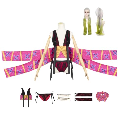 HBQC Anime-Rollenspiel-Kostüm 'Demon Slayer' DakicospIay-Kostüm für Perücken Kostüm für Erwachsene Halloween-Karneval-Party-Kostüm HBQC Anime-Rollenspiel-Kostüm 'Demon Slayer' DakicospIay-Kostüm für Perücken Kostüm für Erwachsene Halloween-Karneval-Party-Kostüm von HBQC