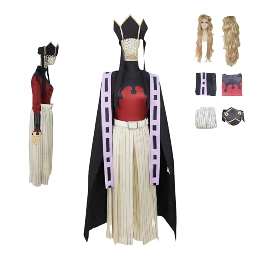 HBQC Anime-Rollenspiel-Kostüm Demon Slayer'DoumacospIay-Kostüm für Perücken Kostüm für Erwachsene Halloween-Karneval-Party-Kostüm HBQC Anime-Rollenspiel-Kostüm Demon Slayer'DoumacospIay-Kostüm für Perücken Kostüm für Erwachsene Halloween-Karneval-Party-Kostüm von HBQC