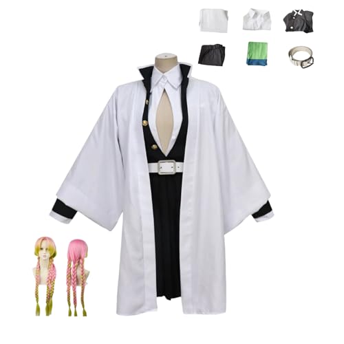 HBQC Anime-Rollenspiel-Kostüm Demon Slayer'Kanroji MitsuricospIay-Kostüm für Perücken-Kostüm für Erwachsene Halloween-Karneval-Party-Kostüm HBQC Anime-Rollenspiel-Kostüm Demon Slayer'Kanroji MitsuricospIay-Kostüm für Perücken-Kostüm für Erwachsene Halloween-Karneval-Party-Kostüm von HBQC