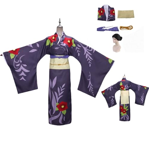 HBQC Anime Rollenspiel Kostüm 'Demon Slayer' TamayocospIay Kostüm Komplettset Perücken Kostüm für Erwachsene Halloween Karneval Party Dress-up HBQC Anime Rollenspiel Kostüm 'Demon Slayer' TamayocospIay Kostüm Komplettset Perücken Kostüm für Erwachsene Halloween Karneval Party Dress-up von HBQC