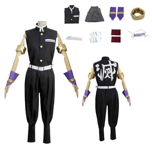 HBQC Anime Rollenspiel Kostüm Demon Slayer'Uzui Tengen cospIay Kostüm komplette Paruke Kostüm Erwachsene Fashion Halloween Karneval Party Dress-up HBQC Anime Rollenspiel Kostüm Demon Slayer'Uzui Tengen cospIay Kostüm komplette Paruke Kostüm Erwachsene Fashion Halloween Karneval Party Dress-up von HBQC