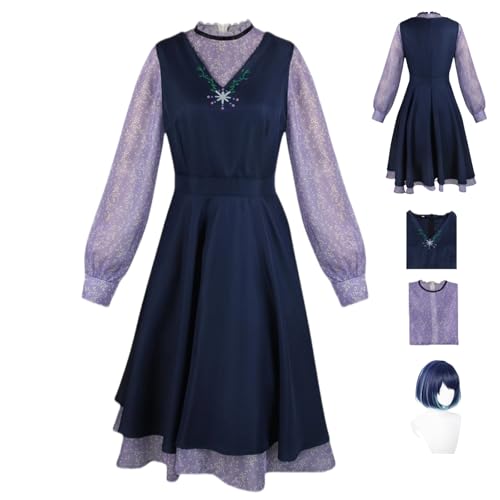 HBQC Anime Rollenspiel Kostüm Ich will deine PancreasSaki KurokawacospIay Kostüm für Perücken Kostüm für Erwachsene Halloween-Karneval-Party-Kostüm von HBQC