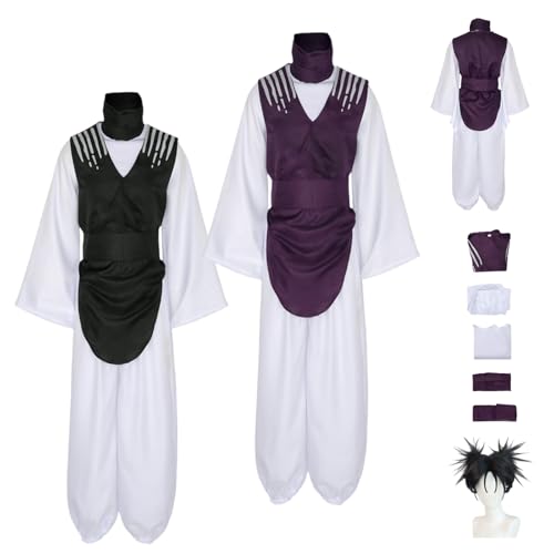HBQC Anime Rollenspiel Kostüm 'Jujutsu Kaisen' Mob Cosplay Kostüm Komplettset Perücken Kostüm Erwachsene Kostüm Halloween Karneval Party HBQC Anime Rollenspiel Kostüm 'Jujutsu Kaisen' Mob Cosplay Kostüm Komplettset Perücken Kostüm Erwachsene Kostüm Halloween Karneval Party von HBQC